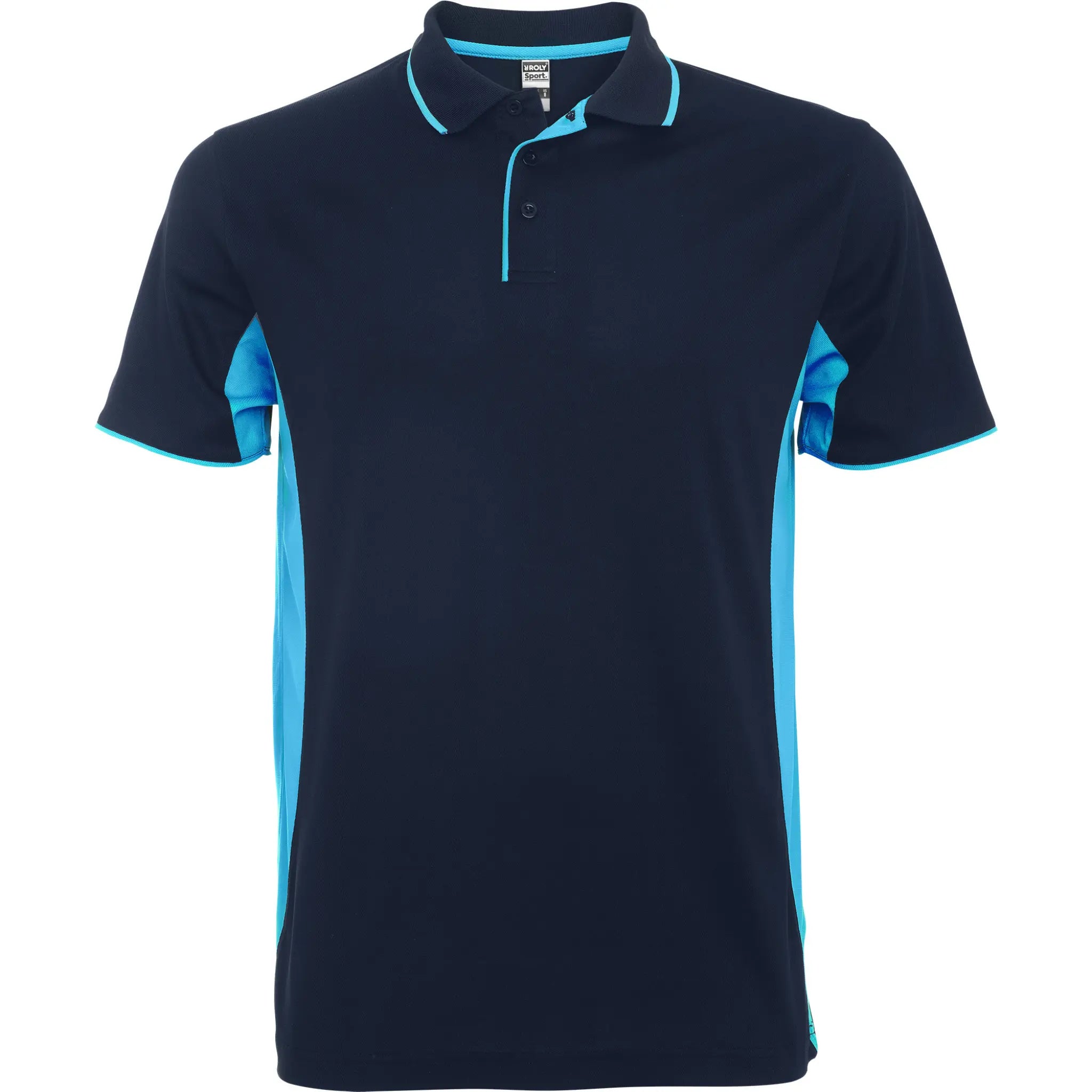 Polo Desportivo para Homem Pro Mont Azul Marinho e Azul Celeste Polo Desportivo para Homem Pro Mont Azul Marinho e Azul Celeste